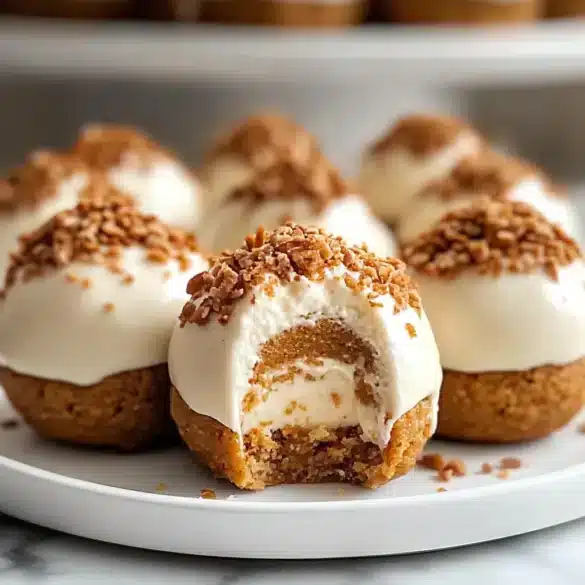 Easy No-Bake Pumpkin Cheesecake Balls Recipe Easy No-Bake Pumpkin Cheesecake Balls Recipe