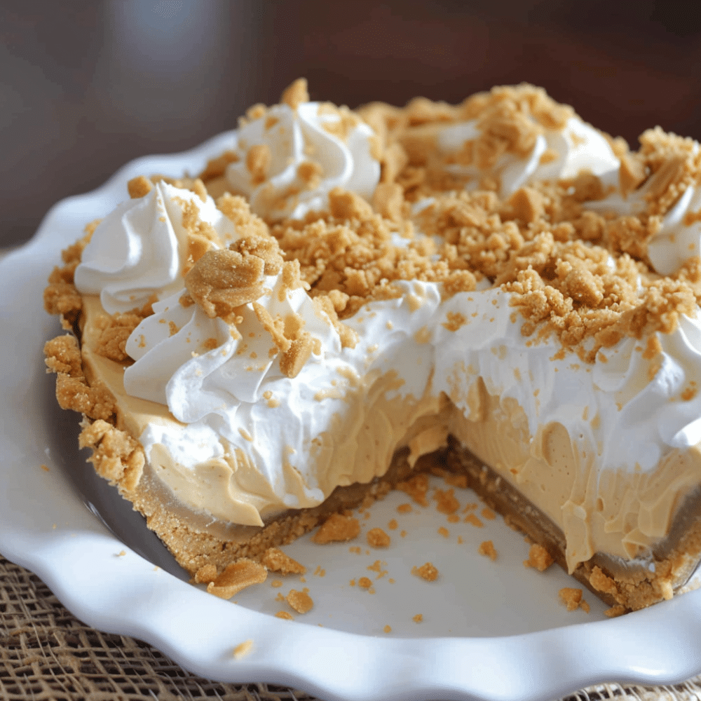 Amish Peanut Butter Cream Pie