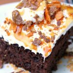 Butterfinger Bomb Cake