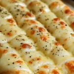 Homemade Cheesy Breadsticks