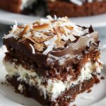 Mounds Poke Cake
