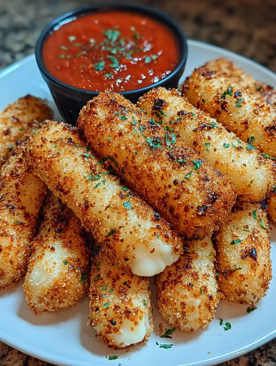 Crispy Air Fryer Mozzarella Sticks: Try This Easy Recipe!