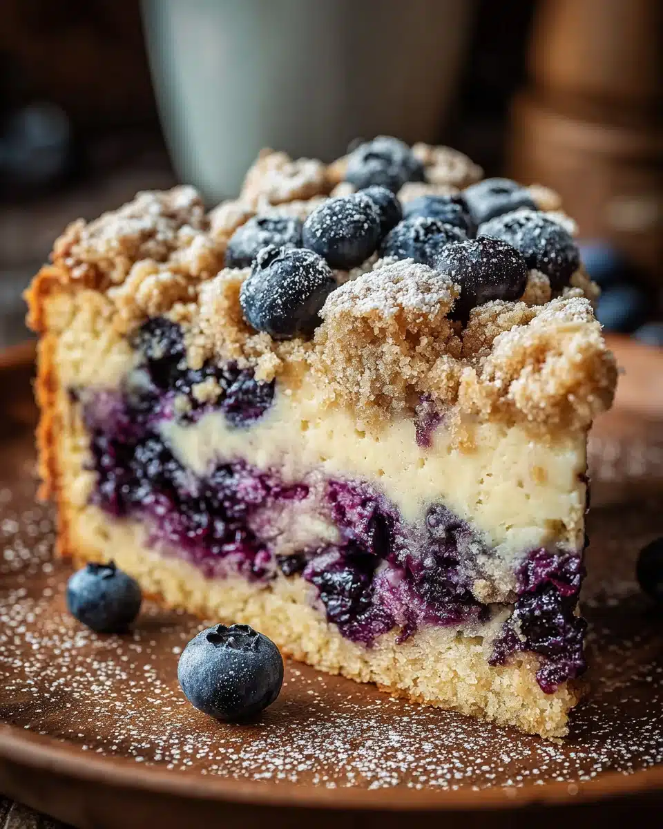 Blueberry Sour Cream Coffee Cake: A Delicious Delight!