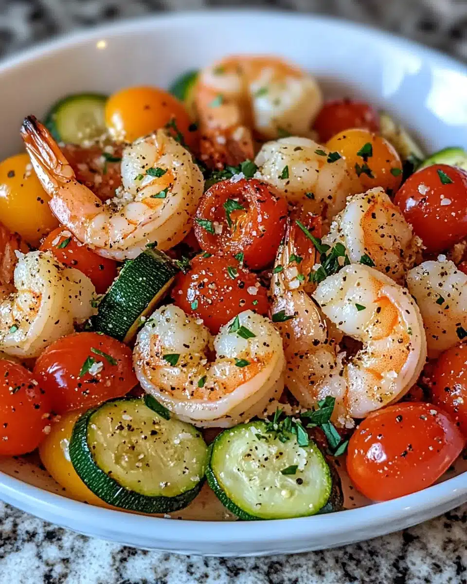 Garlic Parmesan Shrimp & Veggies: A Quick Delight!